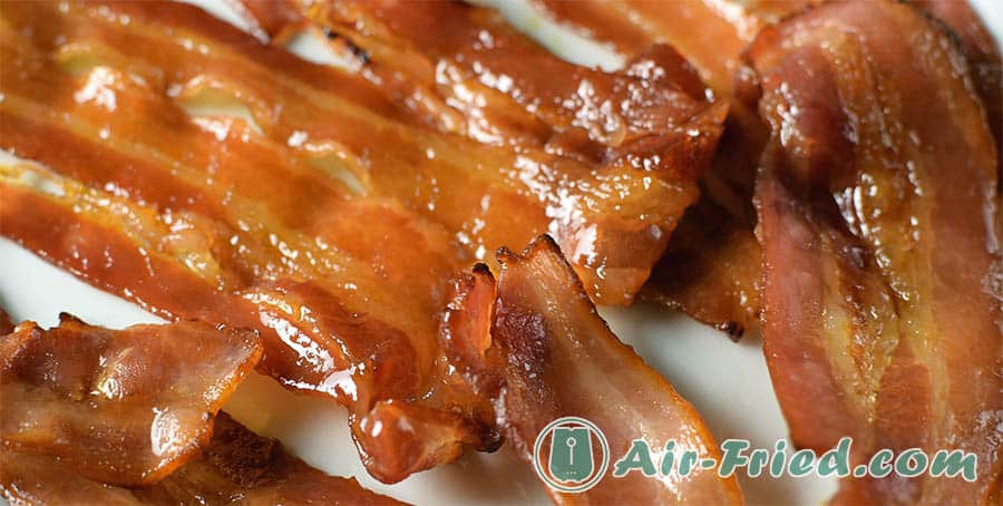 Candied bacon in air fryer