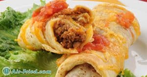 Chimichangas in an air fryer