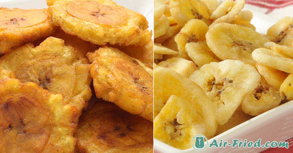 Sweet Banana Chips, Savory Tostones and Ripe Plantain Bites Recipe