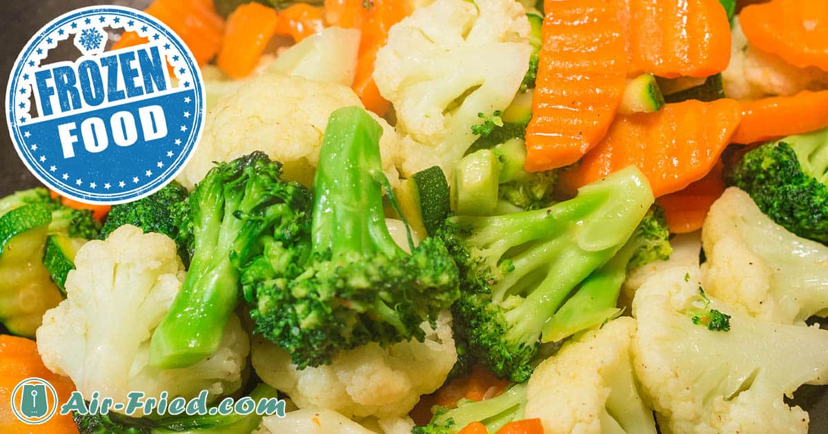 Frozen Mixed Vegetables in an Air Fryer Recipe